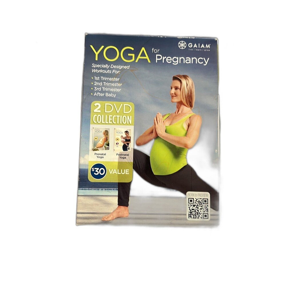 GAIAM Yoga for Pregnancy DVD Fitness Collection
